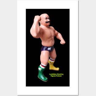 LeJeNdary Wrestling Figures Podcast Green & Yellow Boots Posters and Art